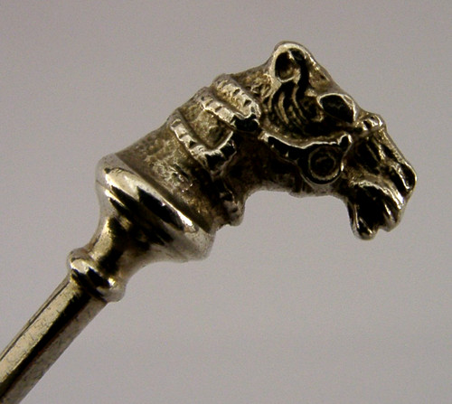 Antique sterling silver camel - antique,