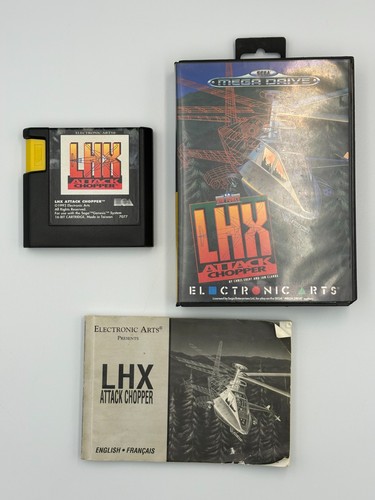 Lhx attack chopper sega mega - lhx,