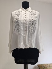 Vintage 1940s Blouse Womans Shirt Top