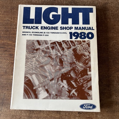1980 ford light truck engine - ford,