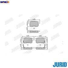 BRAKE PAD SET DISC BRAKE