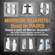 Mirror Guards PAIR (Stainless