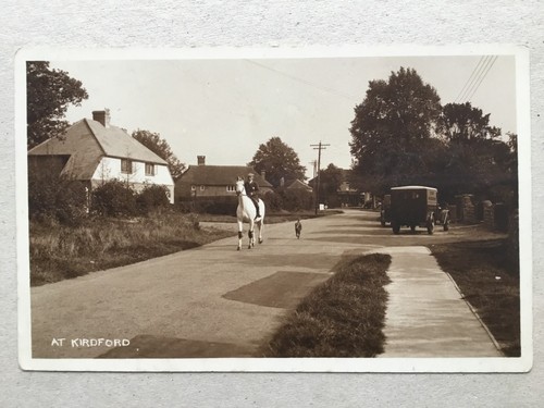 Postcard kirdford street view - postcard,