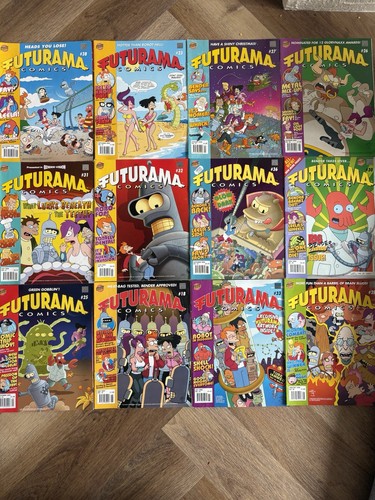 Futurama comics bongo lot - lot, of