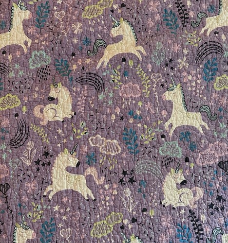 Vtg reversible quilt full - reversible,