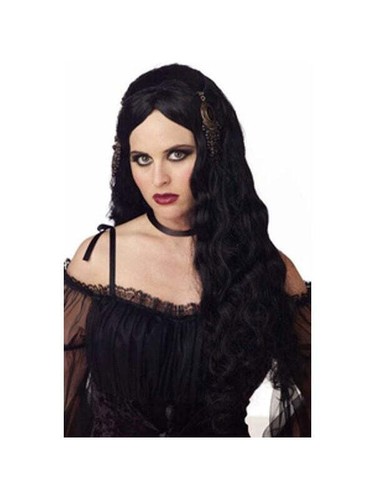 Black gothic princess - black, wig