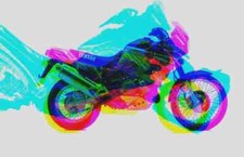 A3 Photo Yamaha XTZ750