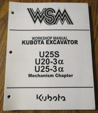 Kubota U25S U20-3a U25-3a