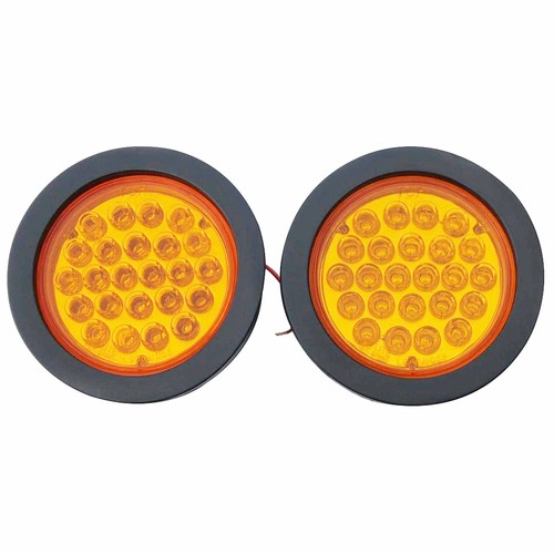 12v round amber - 12v,