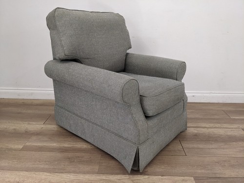 Armchair light blue - armchair, fabric