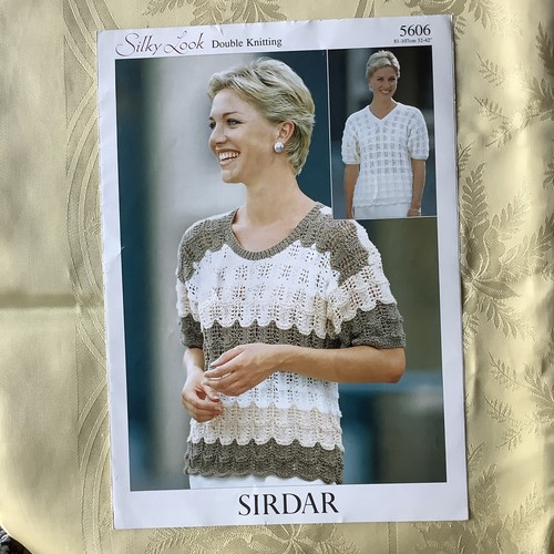 Sirdar silky look - silky, knitting