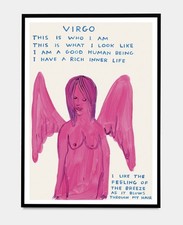 David Shrigley Virgo Poster