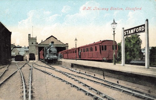 Railway station stamford - station,,