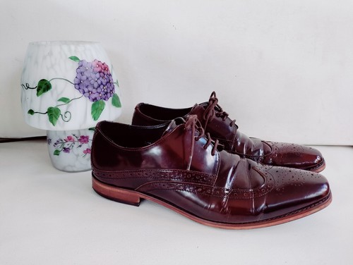 John white oxblood - white, oxford