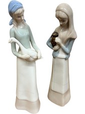 Elegant Ceramic Figurines with
