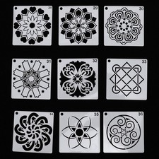 36Pcs Mandala Painting Stencils DIY Hollow out Templates for Home Decor