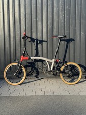 Brompton X CHPT V3 Folding Bike Titanium Superlight Lights Rare Collector P Line