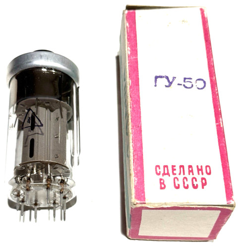 Electron tube russian - electron, gu-50