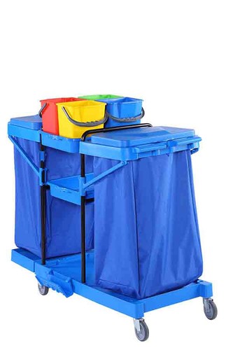 Housekeeping trolley cart with - housekeeping, trolley/cart