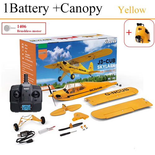 Plane rtf 4g brushless - plane, 2.4g