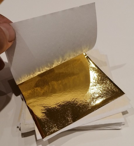Sheets edible gold - 15, of