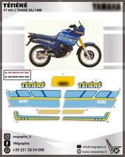 Stickers XT 600 Z TENU 3AJ 1988 -1991 Graphics/Stickers/Decals