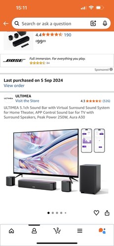 Ultimea 1ch sound bar with - ultimea,
