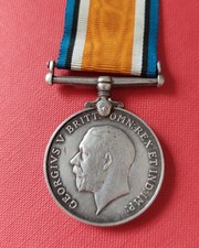 WWI British War Medal, Gunner, Nabi Bakhsh, 29th Mountain Battery