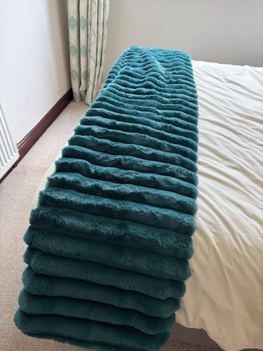 Ribbed throws fleece blanket - throws,