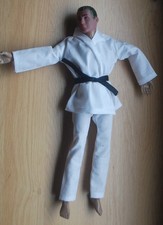  12” Action Figure  Karate Outfit for 1/6 Scale for Male Dolls Ninja Samurai