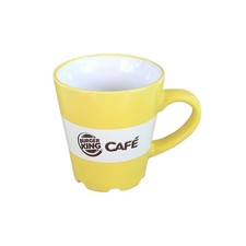 Burger King Cafe Yellow Coffee Mug Cup 2012 Edition - I Love Coffee