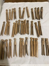 Job Lot Wooden Dolly Clothes