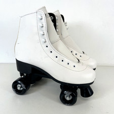 No Fear White Quad Roller Boots Skates Adult Size UK 7 EU 41 - No laces