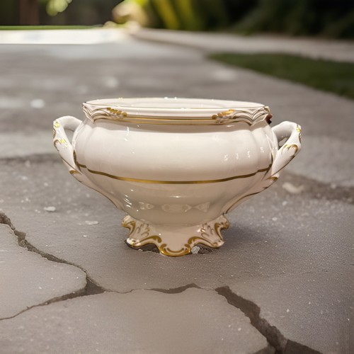 Spode stafford white soup - stafford,