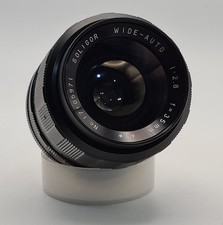 Soligor 35mm F2.8 Wide Angle M42 Mount Lens With Front And Rear Caps And Case