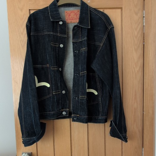 Evisu blue denim - evisu,