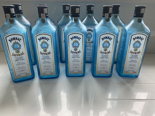Empty blue bombay - x, 1l
