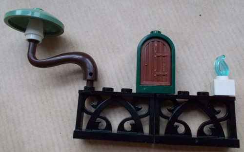 Lego glow lamp door - lamp, trick