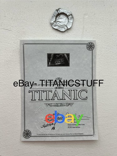 Titanic movie prop miniature - movie,