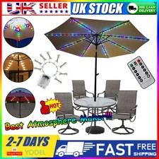 UK 104 LED String Umbrella