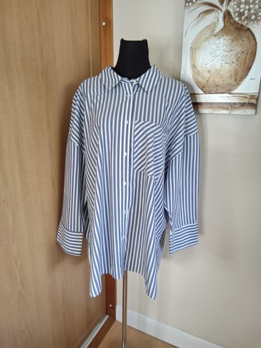 Matalan blue white striped - matalan,