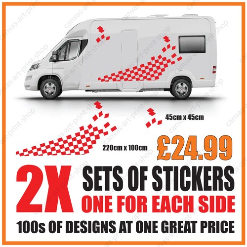 Motorhome graphics caravan - motorhome,