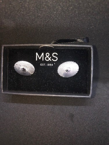 Cufflinks silver mix - silver,