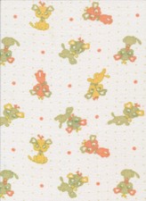 Vintage Baby's Sheet: Cute Design
