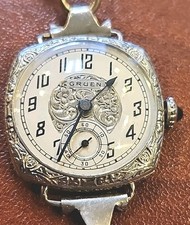 Vintage Gruen 15 Jewels  Ladies Watch 1940s Rare