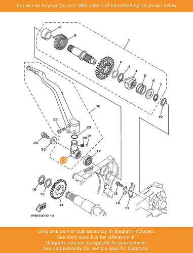 Yamaha boss kick crank - boss,,