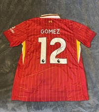 Signed Joe Gomez Liverpool