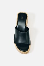 Studded Wedges - Sandals Black