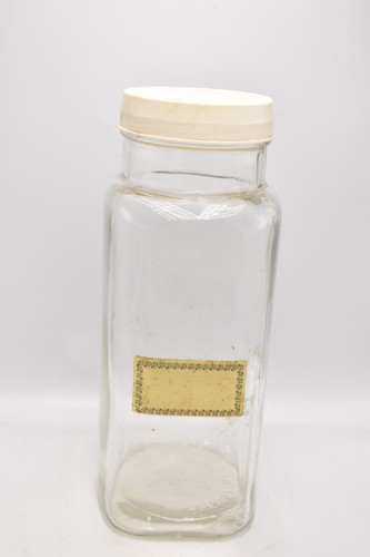 Vintage large glass - large, jar