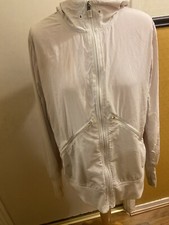 Ladies/ Women’s- Nike- White & Pink- Jacket- Size XL- Approximately UK Size 14